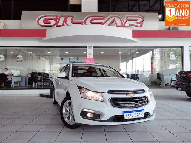 Carro Chevrolet Cruze 2016 LTZ 1.8 16V Ecotec (Aut)(Flex)