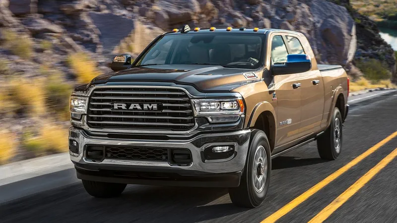 Ram 3500: gigante virá o Brasil aguentando até dois Kwid na caçamba