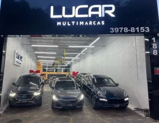 Fachada da loja Lucar Automoveis - São Paulo - SP