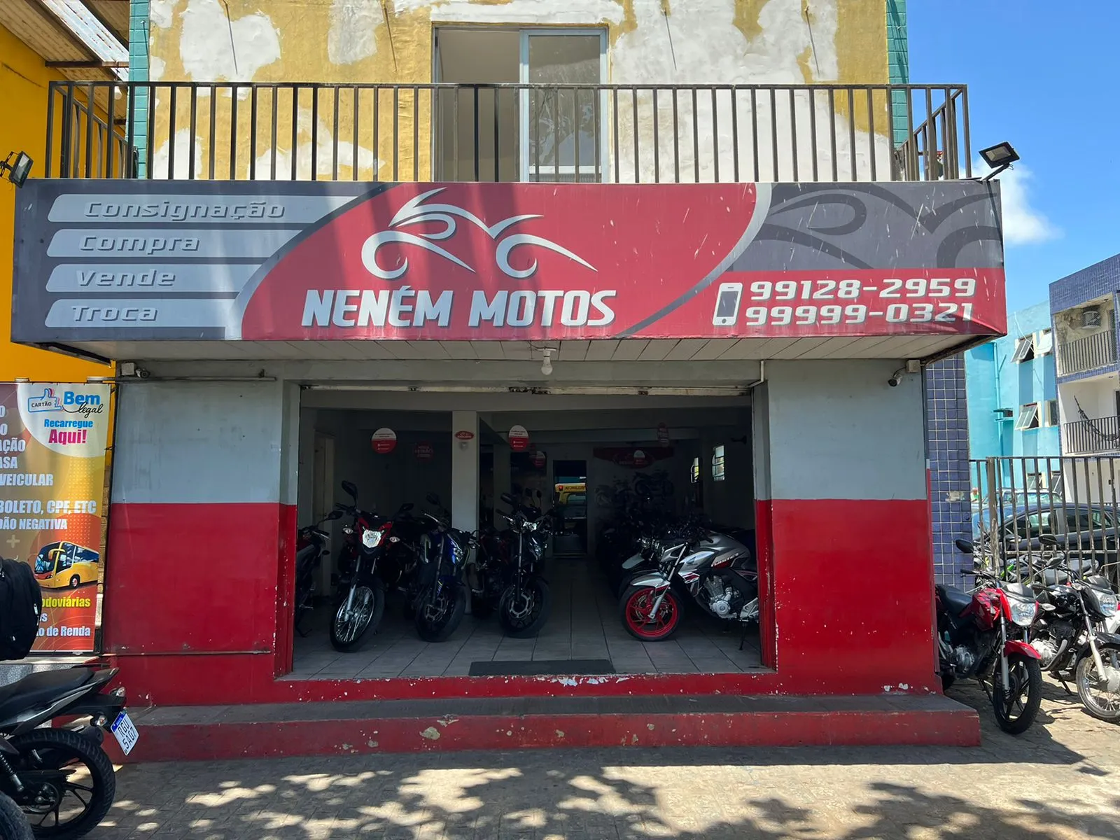 Fachada da loja NENEM MOTOS AL - Maceió - AL
