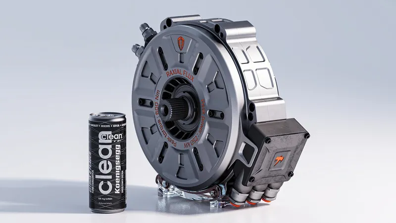 Este motor elétrico tem ¼ do peso de um 1.0 e mais torque que V8 da Ram