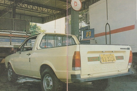 A picape compacta Saveiro já teve versão a diesel, mas nunca foi de série e sim uma criação dos concessionários 