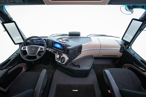 Por quase R$ 900.000, modelo tem até câmeras no lugar de retrovisores e mostra que caminhões podem ser tecnológicos como os carros de passeio