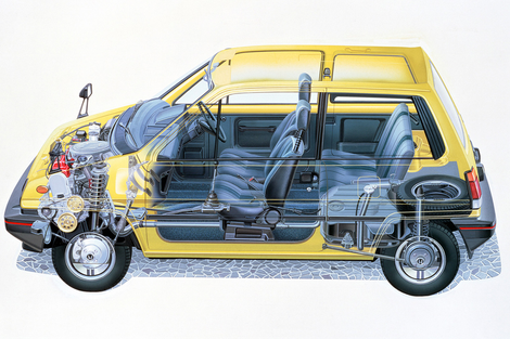 Configuração hatchback do modelo é inédita no Brasil, mas marcou a primeira geração do City, quando ele ainda era um carrinho bem diferente

