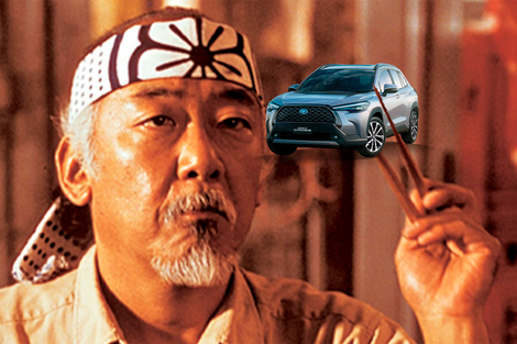 Toyota Corolla Cross é o Sr. Miyagi de Cobra Kai