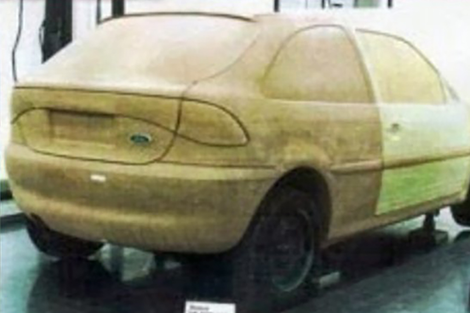 Projeto derivado do “Gol bolinha” era uma mistura de mini-Escort com mini-Taurus, mas foi vetado pela VW, que não queria um rival interno para seu best seller 