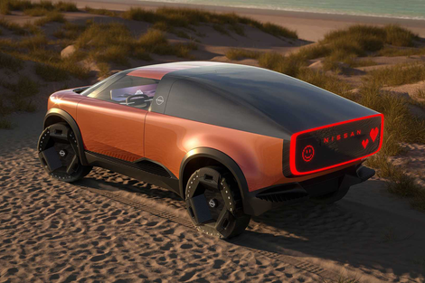 Surf-Out é uma picape que pode virar SUV cupê e será um dos 23 lançamentos que marca promete fazer globalmente até 2030
