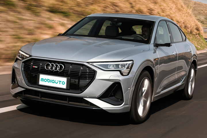 Excêntrico, Audi e-tron Sportback usa eletricidade e troca espelhos externos por câmeras, mas toda sua tecnologia custa mais de R$ 650 mil